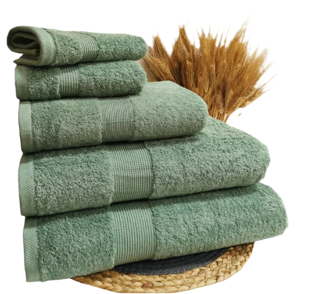 Set of 5 towels