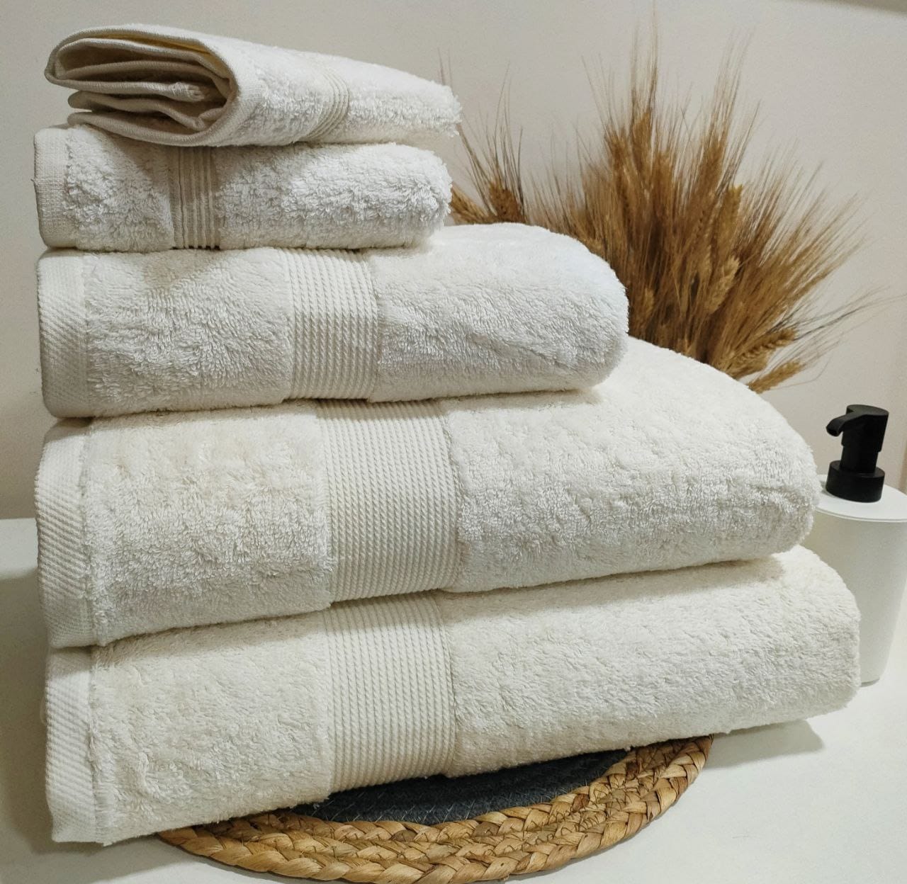 Set of 5 towels