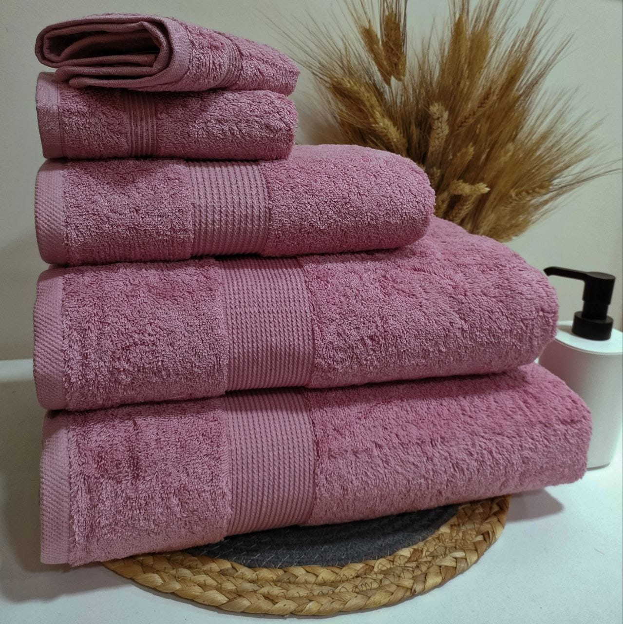 Set of 5 towels