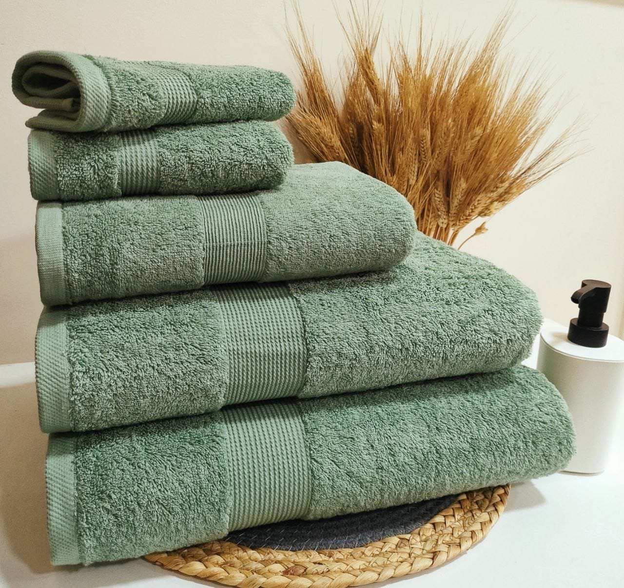 Set of 5 towels