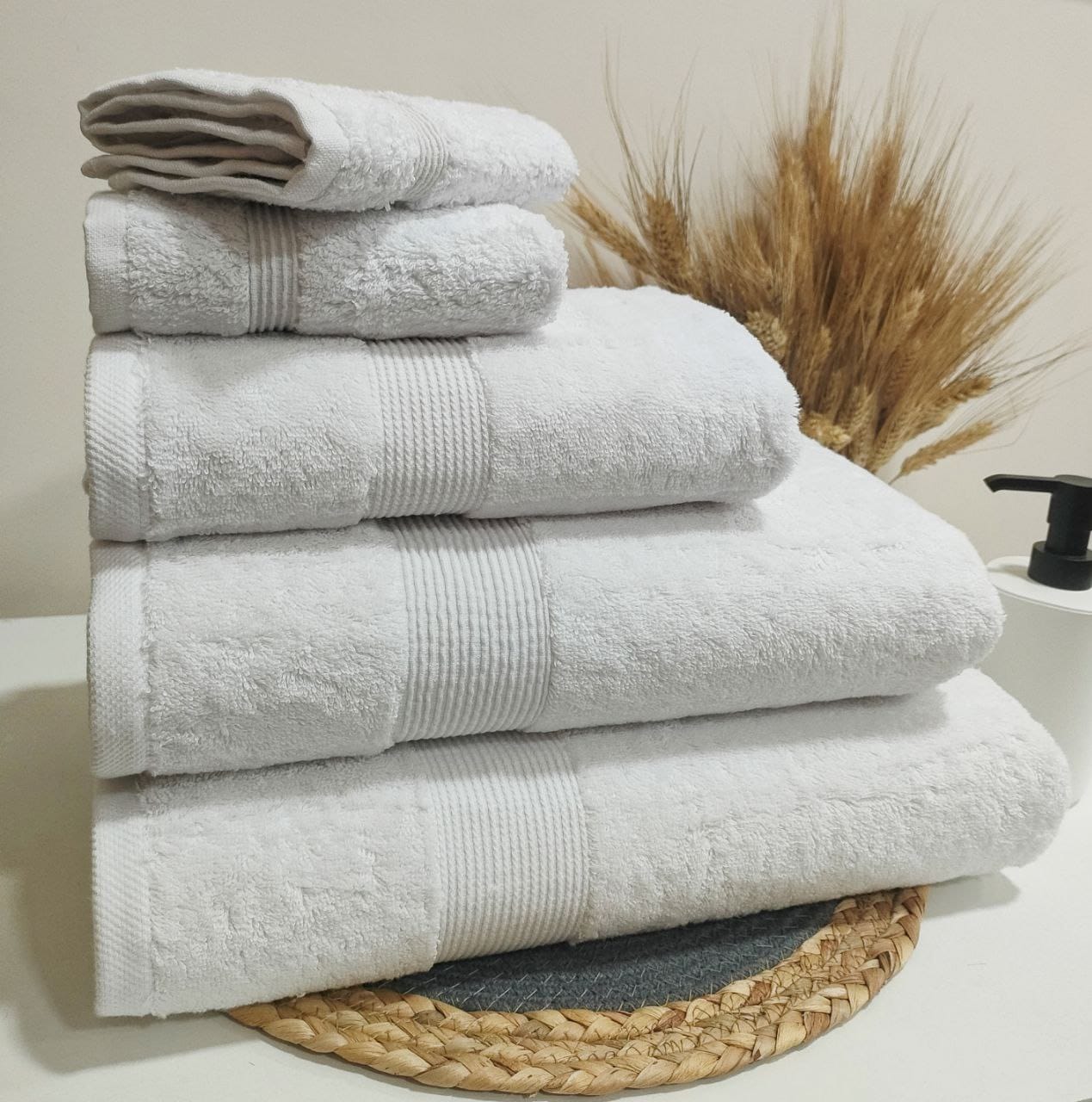 Set of 5 towels