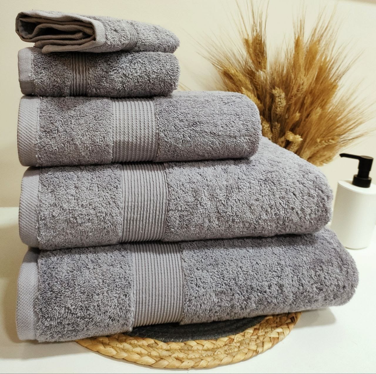 Set of 5 towels