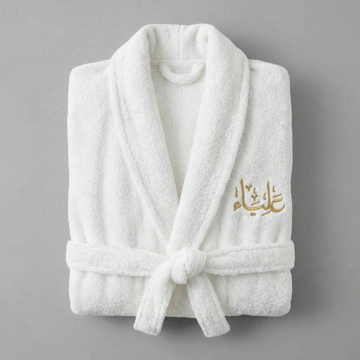 Embroidered Bathrobe