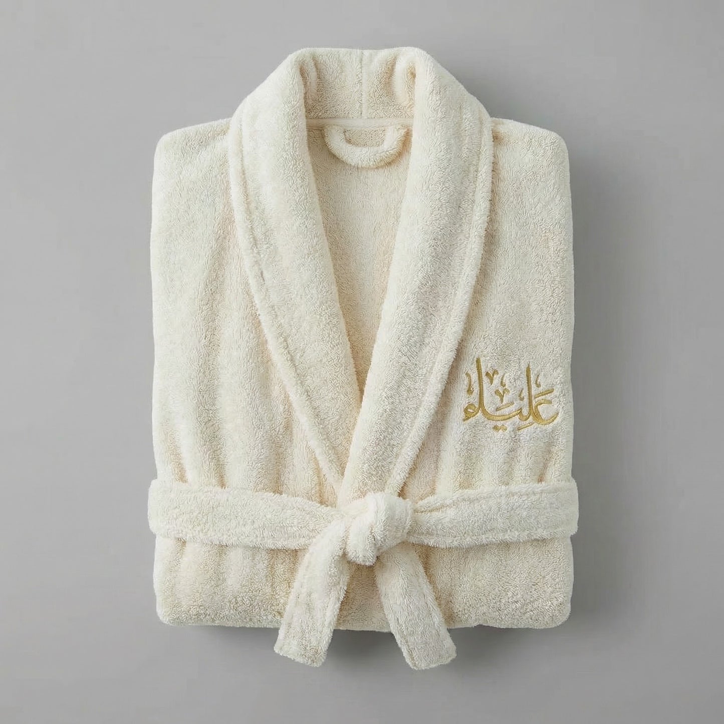 Embroidered Bathrobe
