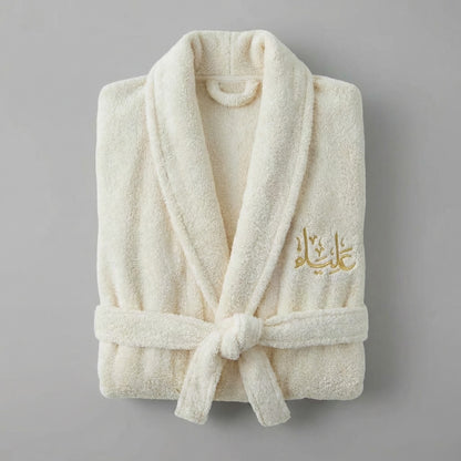 Embroidered Bathrobe