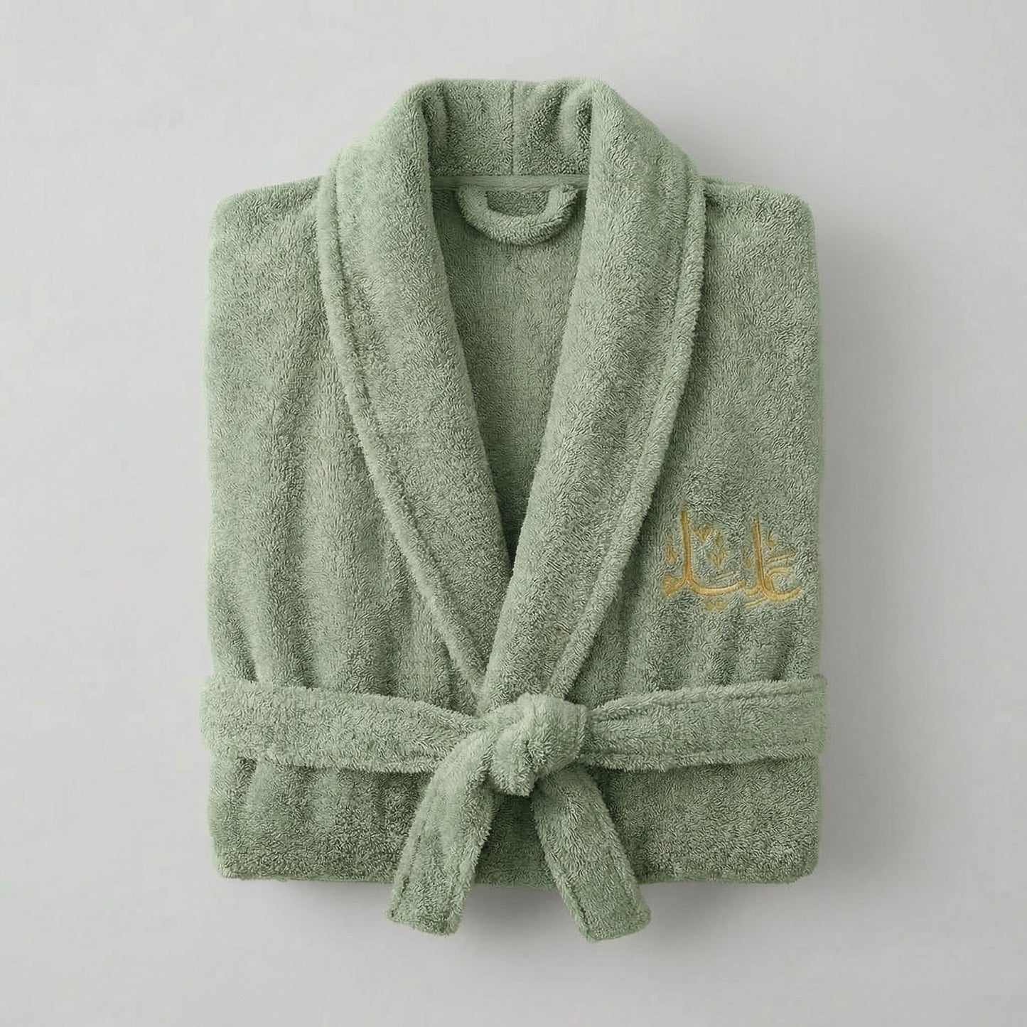 Embroidered Bathrobe