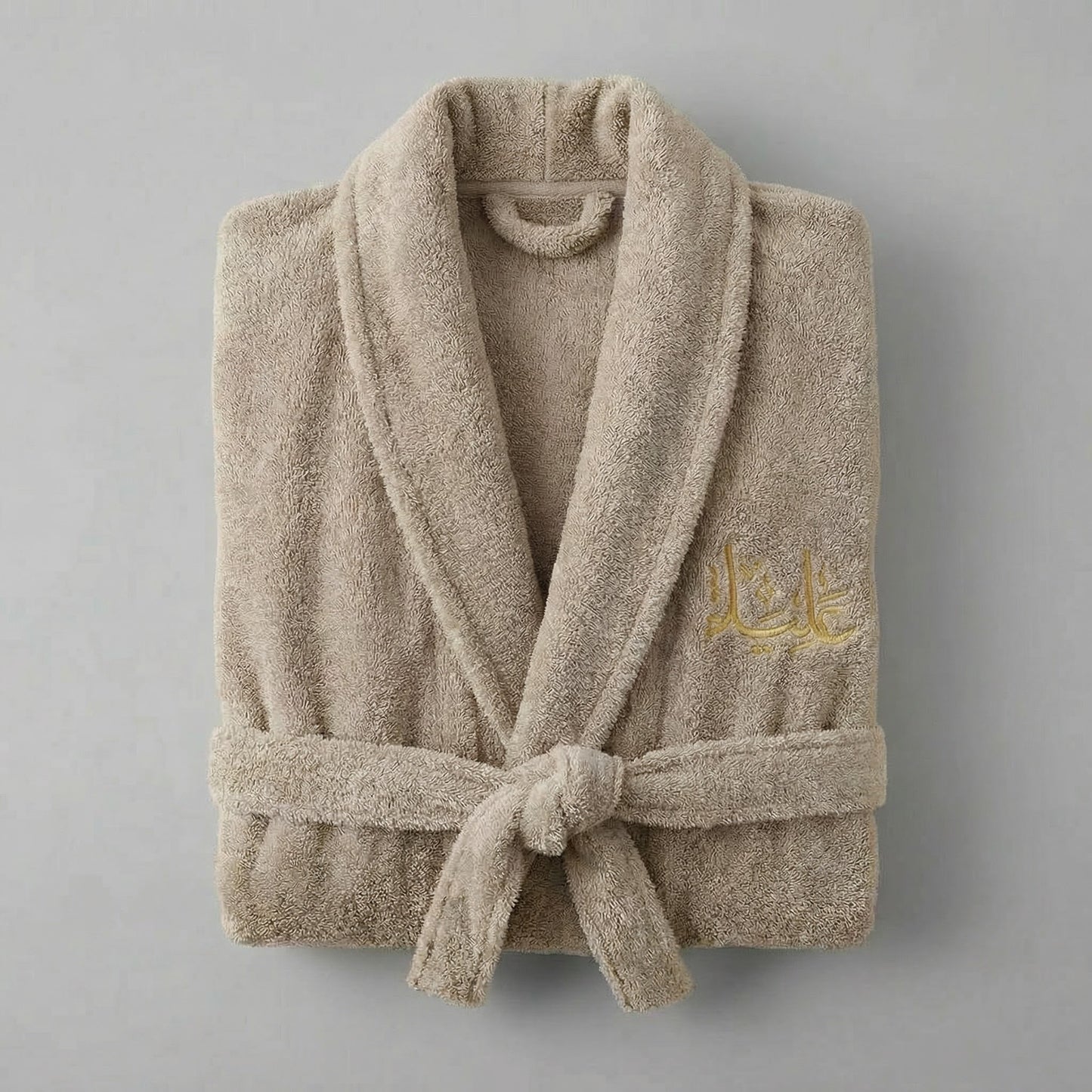 Embroidered Bathrobe