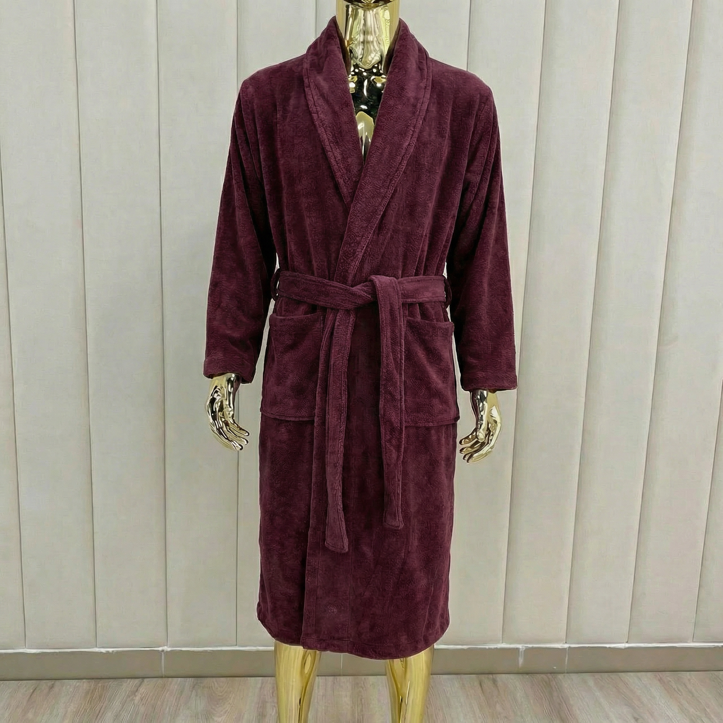 Premium Velvet Bathrobe