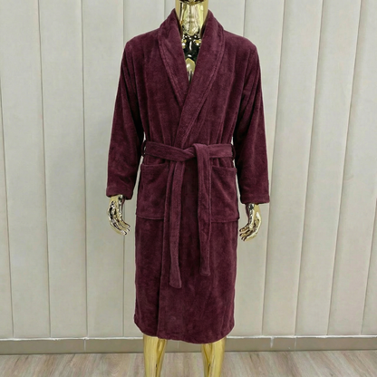 Premium Velvet Bathrobe