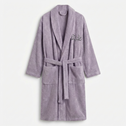 Embroidered Bathrobe