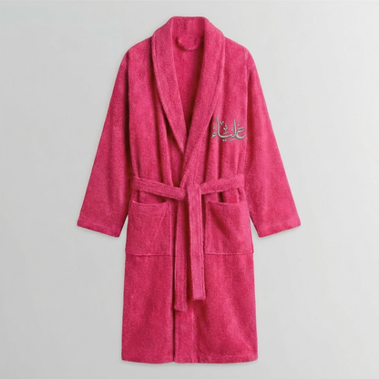 Embroidered Bathrobe
