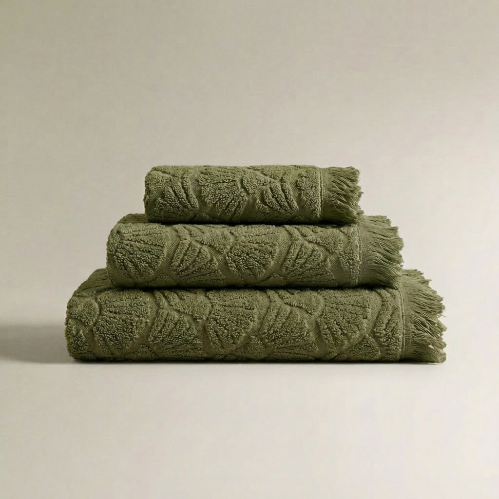 مجموعة من 3 مناشف