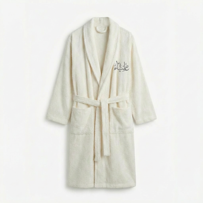 Embroidered Bathrobe