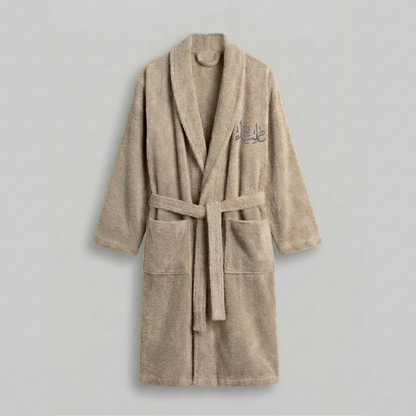 Embroidered Bathrobe