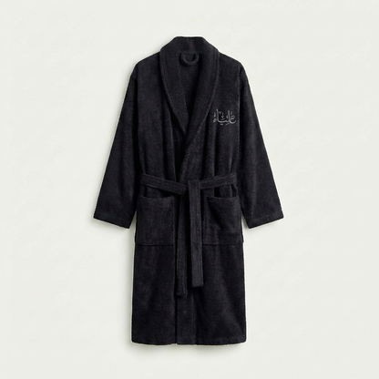 Embroidered Bathrobe