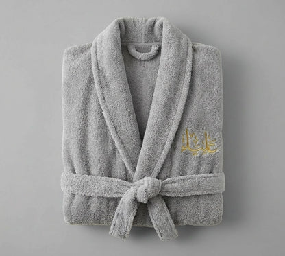 Embroidered Bathrobe