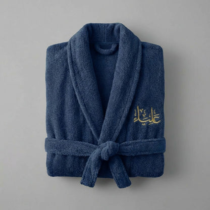 Embroidered Bathrobe