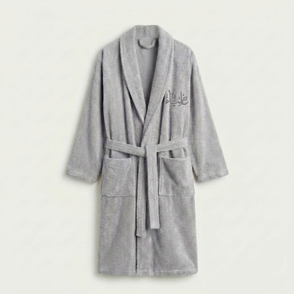 Embroidered Bathrobe