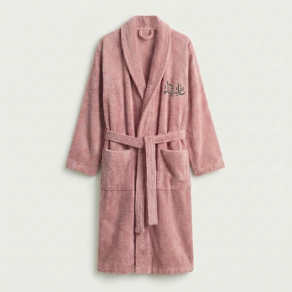 Embroidered Bathrobe
